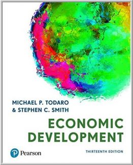 Economic Development 13th Edition by Michael P. Todaro