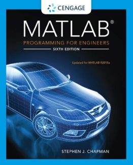 MATLAB Programming for Engineers 6th Edition by Stephen J. Chapman