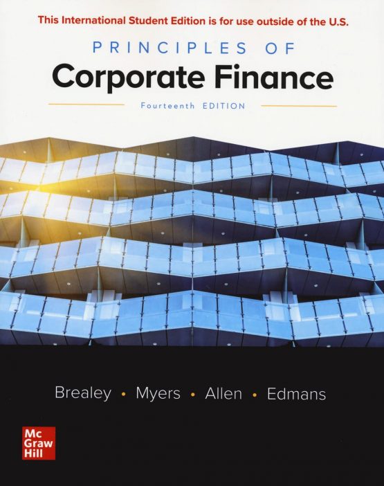 Principles of Corporate Finance 14th INTERNATIONAL Edition by Richard Brealey