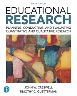 Educational Research Planning Conducting and Evaluating Quantitative and Qualitative Research 6th Edition