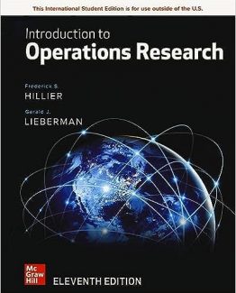 Introduction to Operations Research 11th INTERNATIONAL Edition by Frederick Hillier