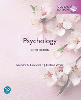 Psychology 6th GLOBAL Edition by Saundra Ciccarelli