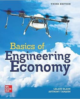 Basics of Engineering Economy 3rd Edition by Leland Blank