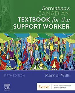 Sorrentino's Canadian Textbook for the Support Worker 5th Edition by Mary J. Wilk
