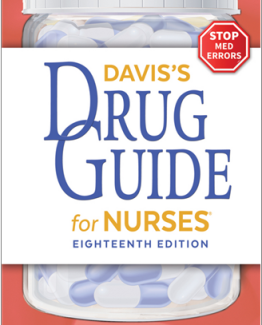 Davis's Drug Guide for Nurses 18th Edition by April Hazard Vallerand