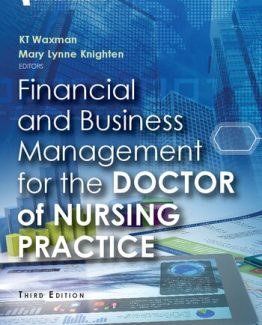 Financial and Business Management for the Doctor of Nursing Practice 3rd Edition