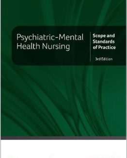 Psychiatric-Mental Health Nursing Scope and Standards of Practice 3rd Edition
