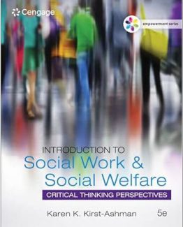 Introduction to Social Work & Social Welfare Critical Thinking Perspectives 5th Edition