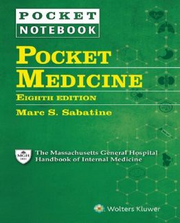 Pocket Medicine 8th North American Edition by Marc S. Sabatine