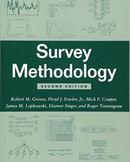Survey Methodology 2nd Edition by Robert M. Groves