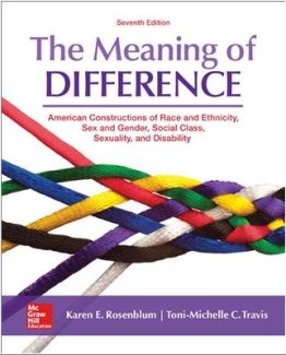 The Meaning of Difference 7th Edition by Karen Rosenblum