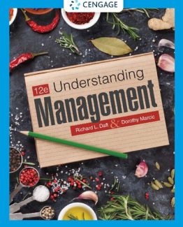 Understanding Management 12th Edition by Richard L. Daft