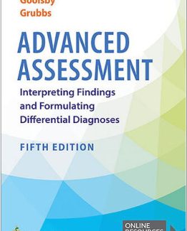 Advanced Assessment Interpreting Findings and Formulating Differential Diagnoses 5th Edition