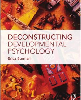 Deconstructing Developmental Psychology 3rd Edition by Erica Burman
