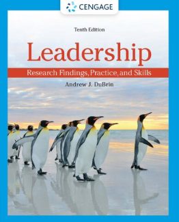 Leadership Research Findings Practice and Skills 10th Edition by Andrew J. DuBrin
