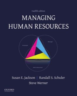 Managing Human Resources 12th Edition by Susan E. Jackson