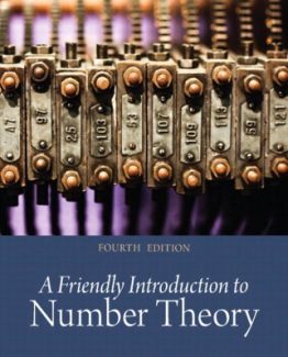 A Friendly Introduction to Number Theory 4th Edition by Joseph H. Silverman