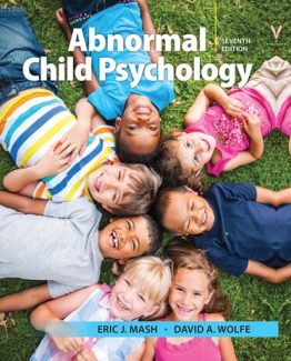 Abnormal Child Psychology 7th Edition by Eric J. Mash