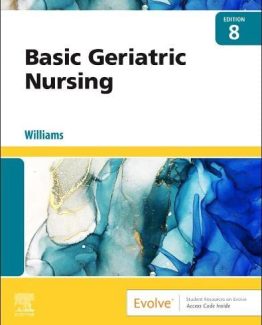Basic Geriatric Nursing 8th Edition by Patricia A. Williams
