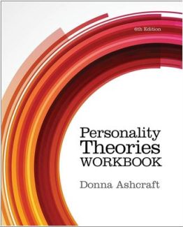 Personality Theories Workbook 6th Edition by Donna Ashcraft