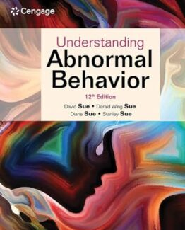 Understanding Abnormal Behavior 12th Edition by David Sue