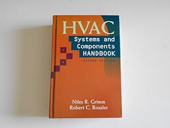 HVAC Systems and Components Handbook 2nd Edition, ISBN-13: 978-0070248434