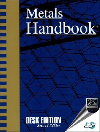 Metals Handbook Desk Edition 2nd Edition, ISBN-13: 978-0871706546