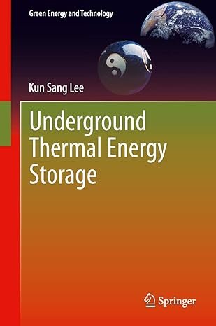 Underground Thermal Energy Storage, ISBN-13: 978-1447142720