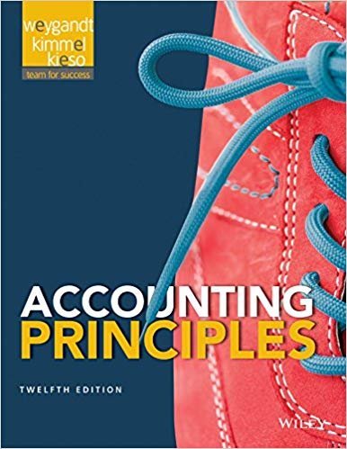 Accounting Principles 12th Edition by Jerry J. Weygandt, ISBN-13: 978-1118875056