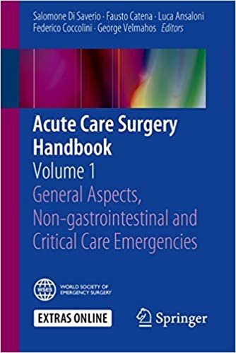 Acute Care Surgery Handbook: Volume 1 by Salomone Di Saverio, ISBN-13: 978-3319153407