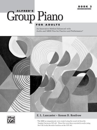 Alfred's Group Piano for Adults: Student Book 2 Second Edition, ISBN-13: 978-0739049259