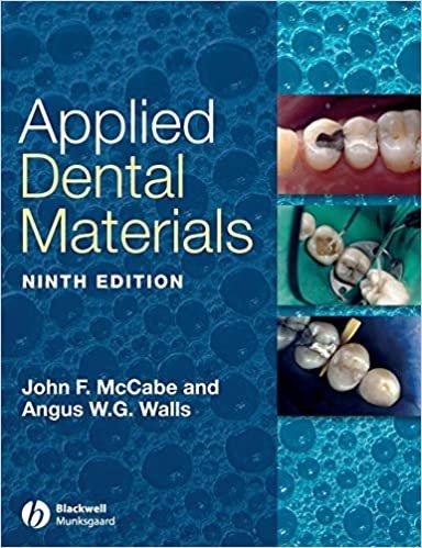 Applied Dental Materials 9th Edition by John F. McCabe, ISBN-13: 978-1405139618
