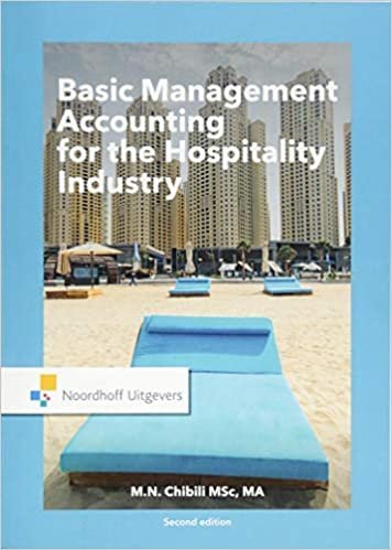 Basic Management Accounting for the Hospitality Industry 2nd Edition, ISBN-13: 978-9001867331