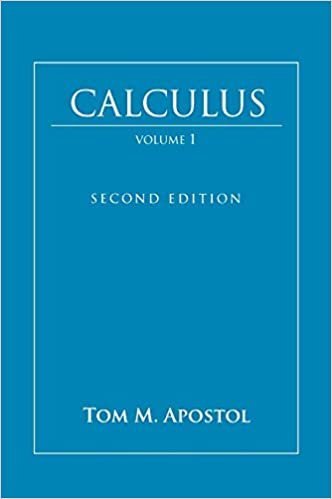 Calculus, Vol. 1: One-Variable Calculus, with an Introduction to Linear Algebra 2nd Edition, ISBN-13: 978-0471000051