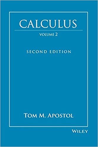 Calculus, Vol. 2: Multi-Variable Calculus and Linear Algebra 2nd Edition, ISBN-13: 978-0471000075