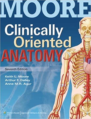 Clinically Oriented Anatomy 7th Edition, ISBN-13: 978-1451119459