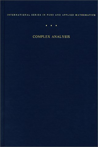Complex Analysis 3rd Edition by Lars Ahlfors, ISBN-13: 978-0070006577