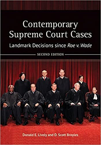 Contemporary Supreme Court Cases 2nd Edition [2 volumes], ISBN-13: 978-1440837128