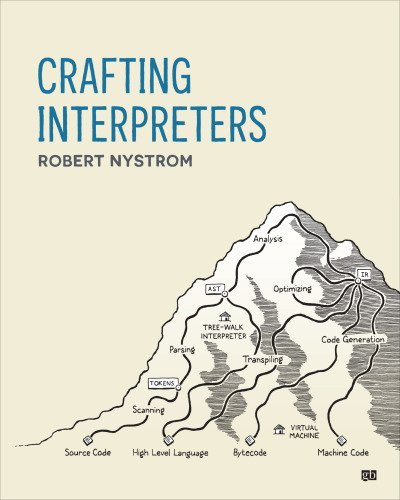 Crafting Interpreters by Robert Nystrom, ISBN-13: 978-0990582939