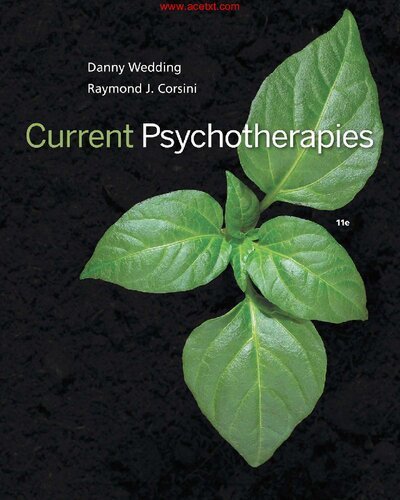 Current Psychotherapies 11th Edition by Danny Wedding, ISBN-13: 978-1305865754