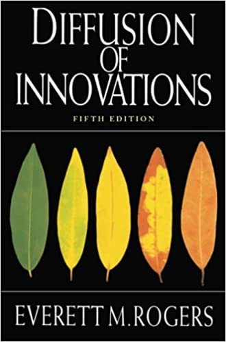 Diffusion of Innovations 5th Edition by Everett M. Rogers, ISBN-13: 978-0743222099