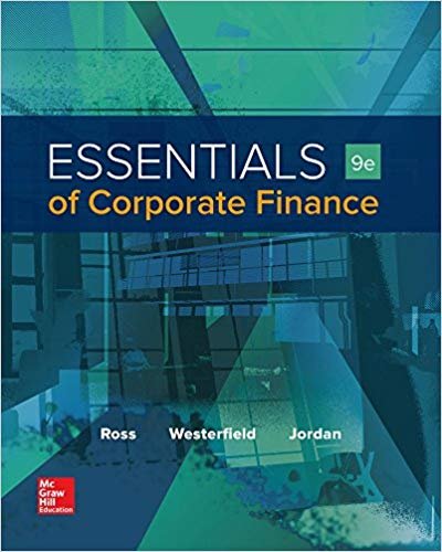 Essentials of Corporate Finance 9th Edition, ISBN-13: 978-1259277214