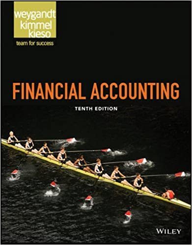 Financial Accounting 10th Edition by Jerry J. Weygandt, ISBN-13: 978-1119298229