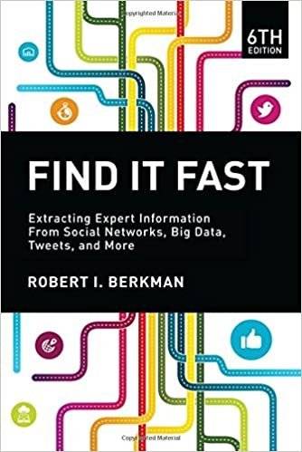 Find It Fast: Extracting Expert Information from Social Networks, Big Data, Tweets, and More 6th Edition