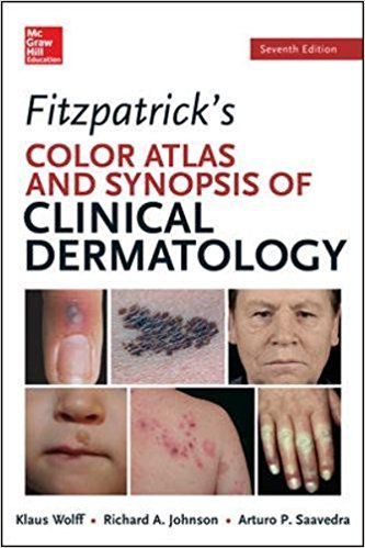 Fitzpatrick's Color Atlas and Synopsis of Clinical Dermatology 7th Edition, ISBN-13: 978-0071793025