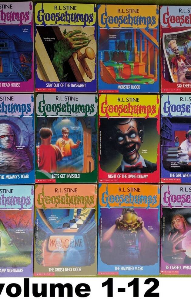 Goosebumps Original Series Collection eBooks: 1 - 12 by R. L. Stine