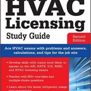 HVAC Licensing Study Guide 2nd Edition by Rex Miller, ISBN-13: 978-0071798273