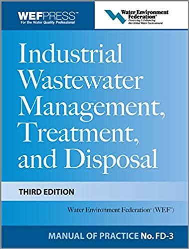 Industrial Wastewater Management, Treatment, and Disposal MOP FD-3 3rd Edition, ISBN-13: 978-0071592383