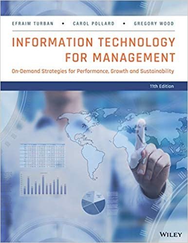 Information Technology for Management 11th Edition by Efraim Turban, ISBN-13: 978-1118890790