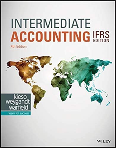 Intermediate Accounting IFRS 4th Edition by Donald E. Kieso, ISBN-13: 978-1119607519